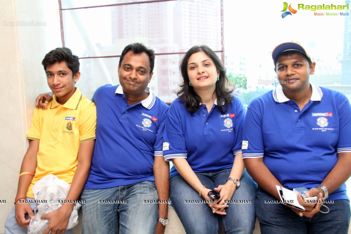 Aircel Blind Man Car Rally 2014