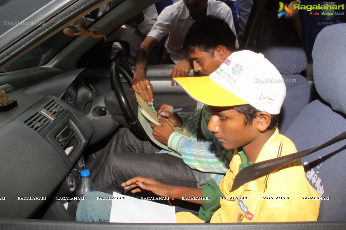 Aircel Blind Man Car Rally 2014