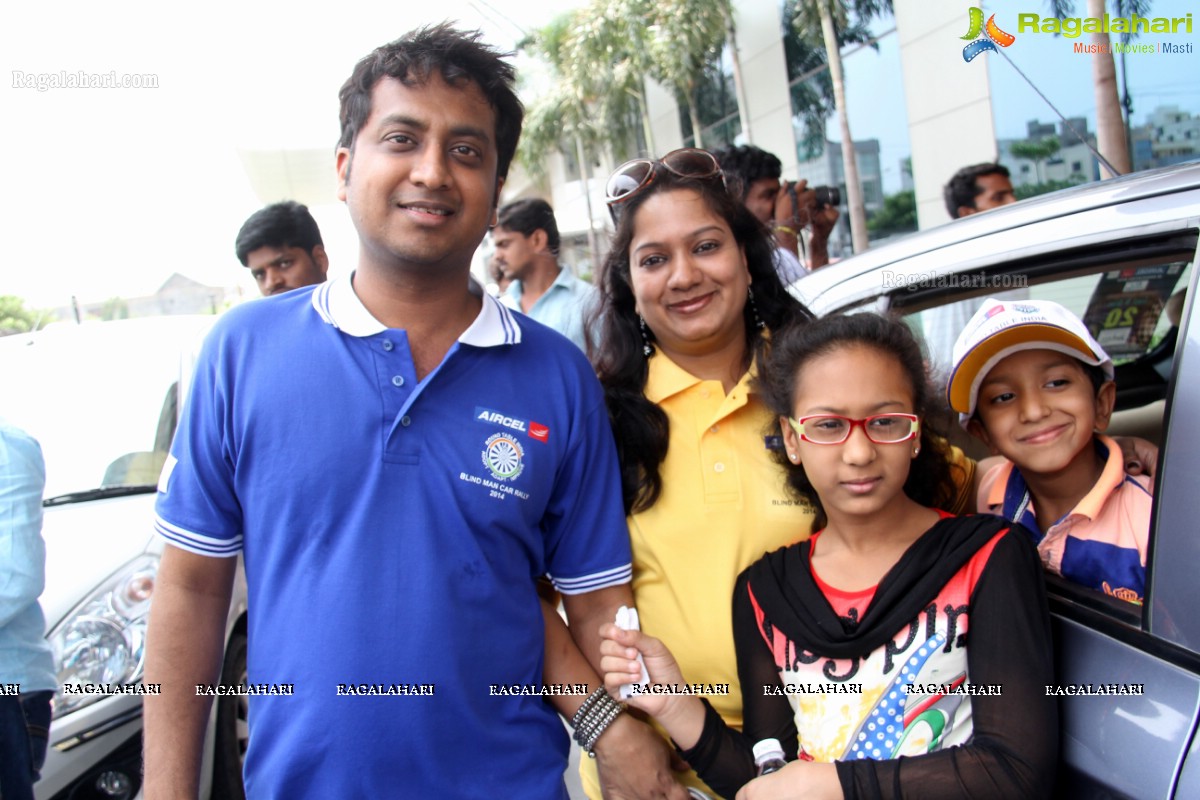 Aircel Blind Man Car Rally 2014