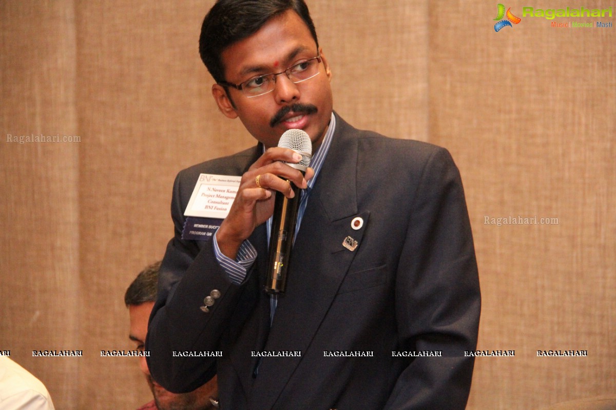 BNI Fusion Meeting at Radisson Blu Plaza, Hyderabad