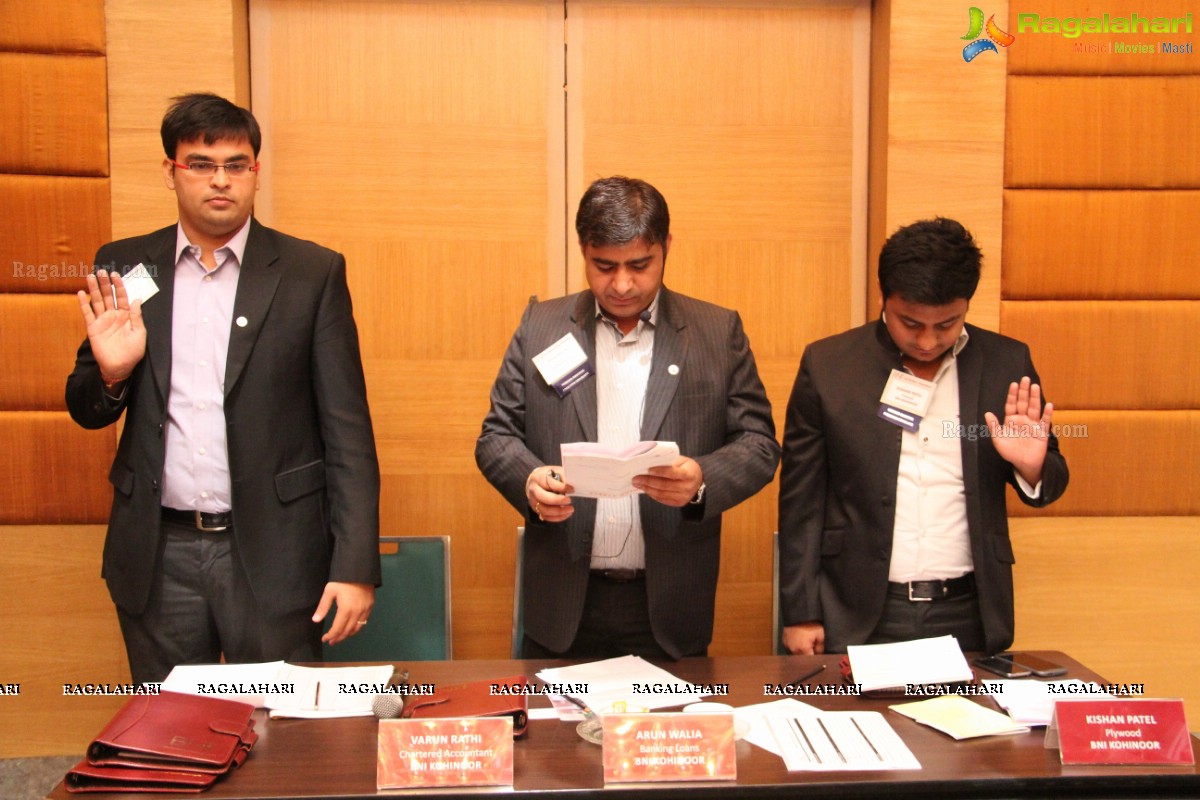 BNI Kohinoor Meet at Marigold By Greenpark, Hyderabad