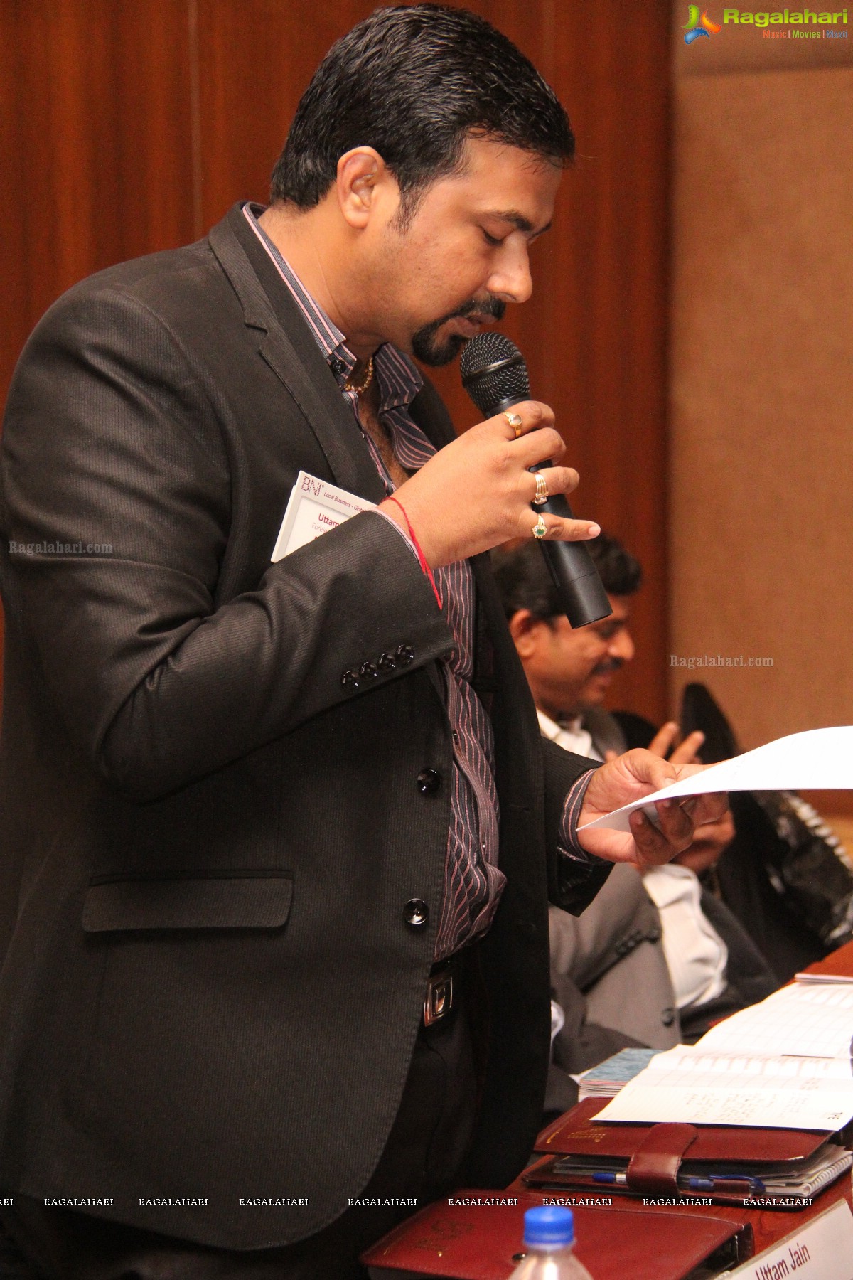 BNI Meet at Radisson Blu Plaza, Hyderabad (June 10, 2014)