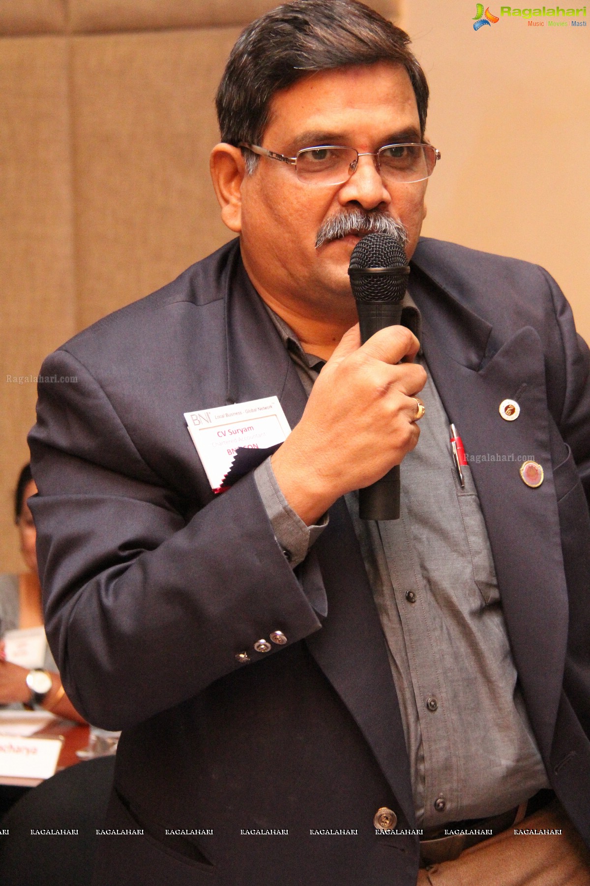 BNI Meet at Radisson Blu Plaza, Hyderabad (June 10, 2014)