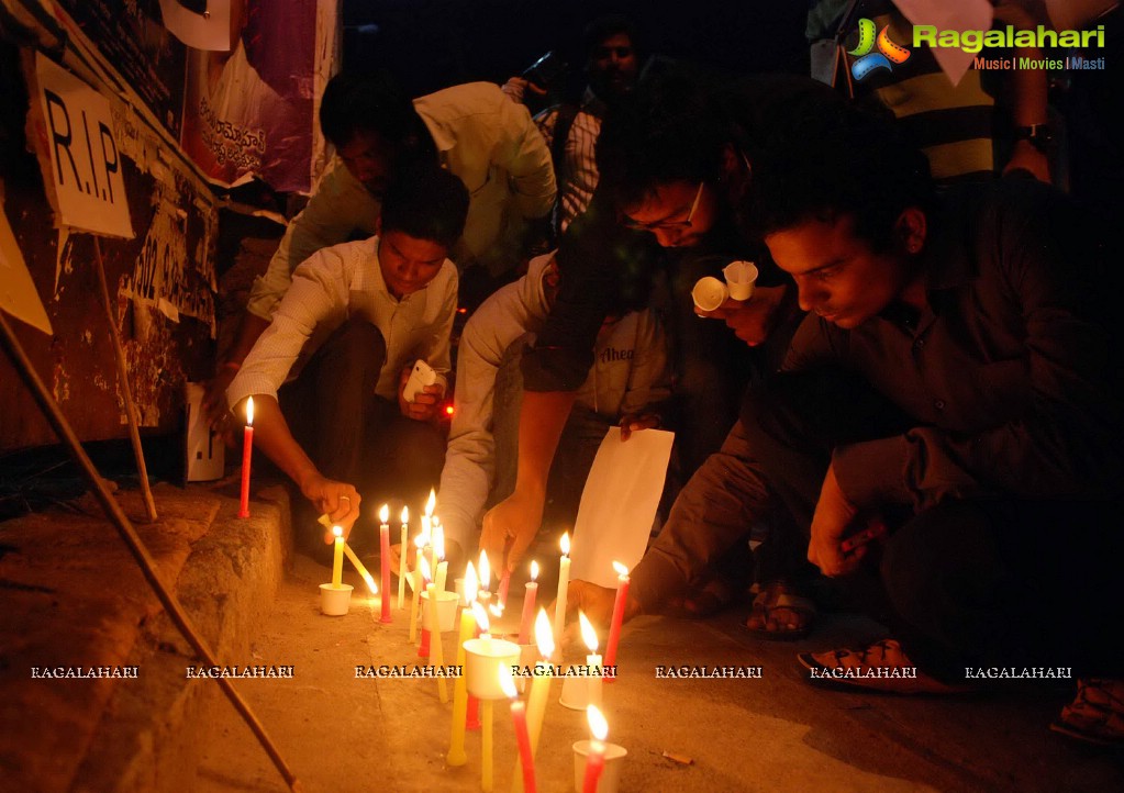 Candle Walk by Engineering Students, Hyderabad