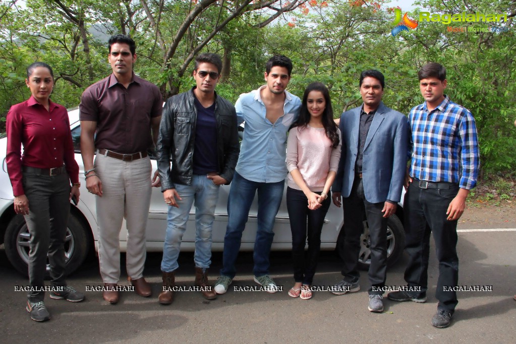 Team Ek Villain On The Sets Of CID, Mumbai