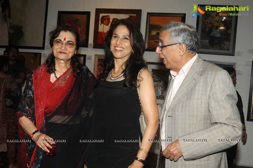 Bolly Celebs at Art Exhibition ‘Colours of Life’