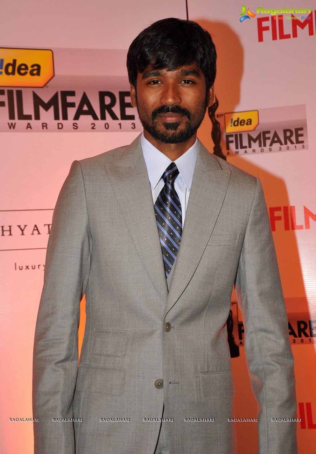 Dhanush at 61st Idea Filmfare Awards 2013 Press Conference