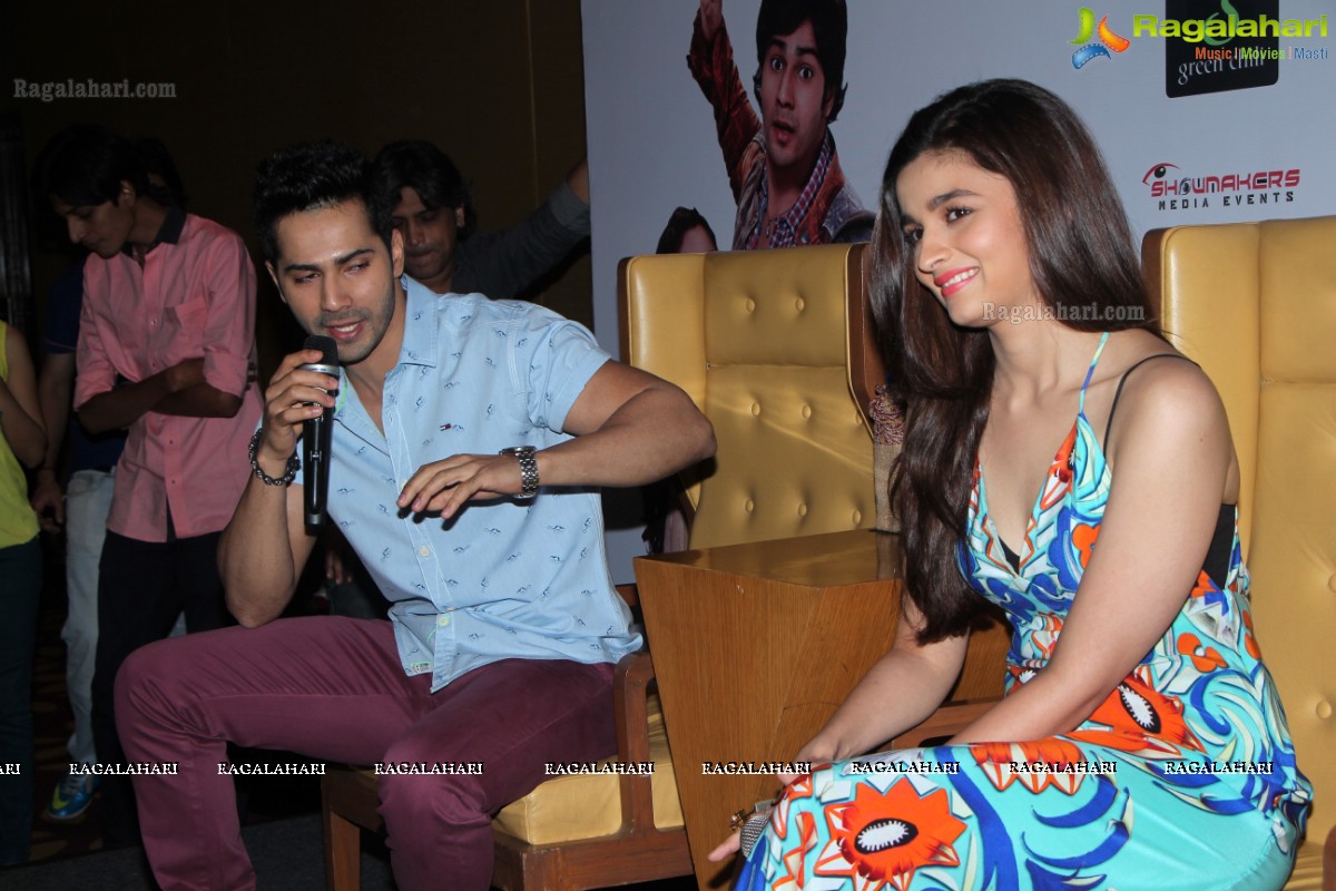 Humpty Sharma Ki Dulhania Press Conference, Hyderabad