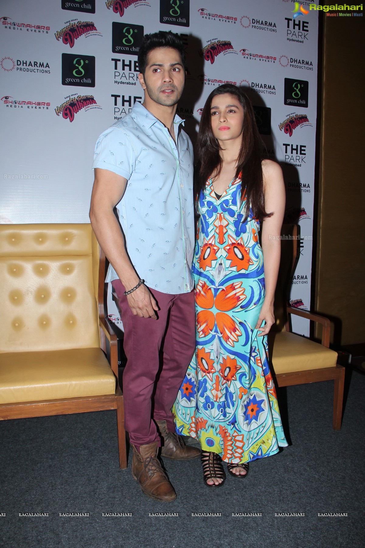 Humpty Sharma Ki Dulhania Press Conference, Hyderabad