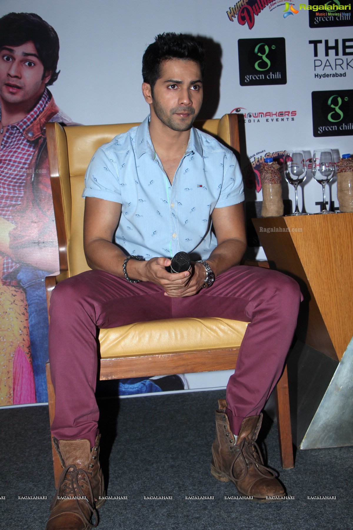 Humpty Sharma Ki Dulhania Press Conference, Hyderabad