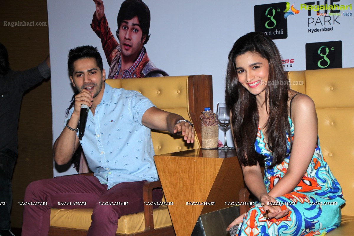 Humpty Sharma Ki Dulhania Press Conference, Hyderabad