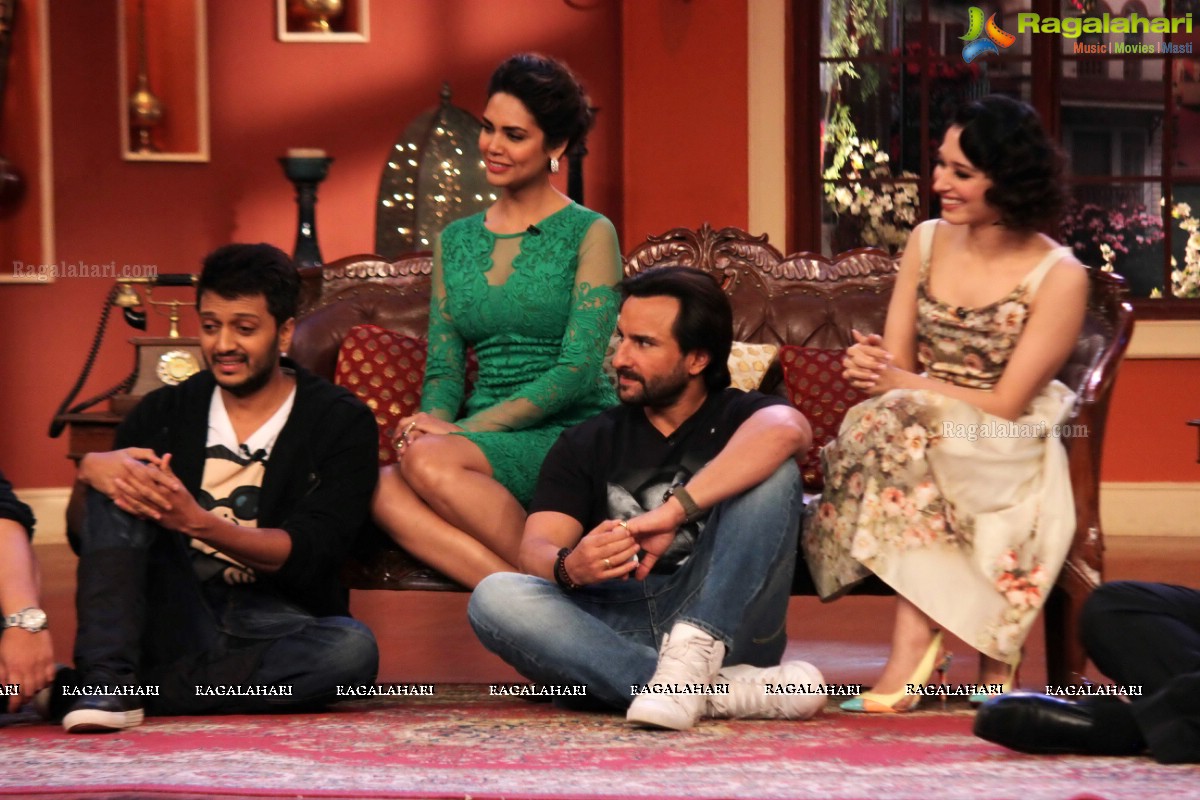 Humshakals Team at Comedy Nights with Kapil