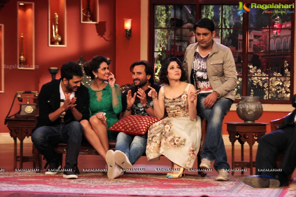 Humshakals Team at Comedy Nights with Kapil