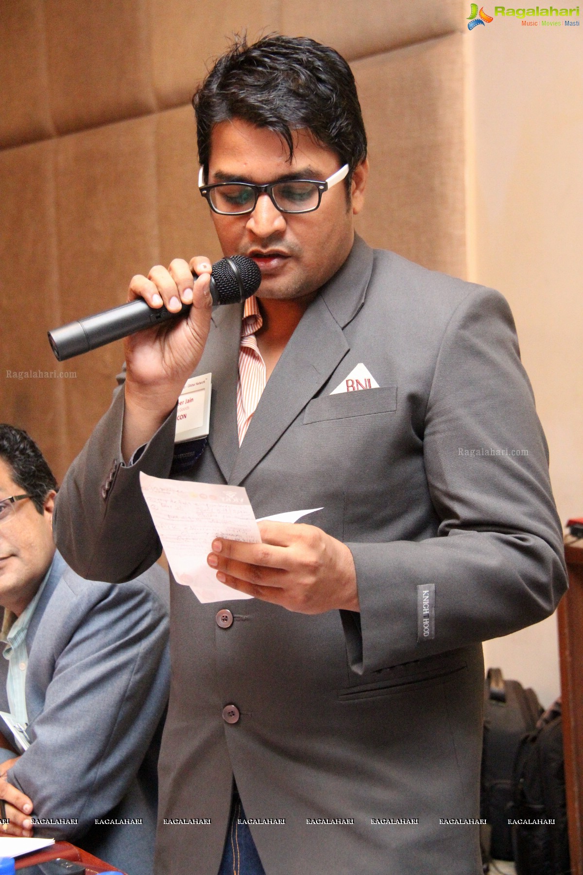 BNI India Icon Meet (June 3, 2014) at Radisson Blu Plaza, Hyderabad