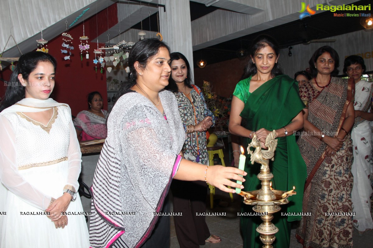 'Eucalyptus & Ikebana' - An Ikebana Exhibition, Hyderabad