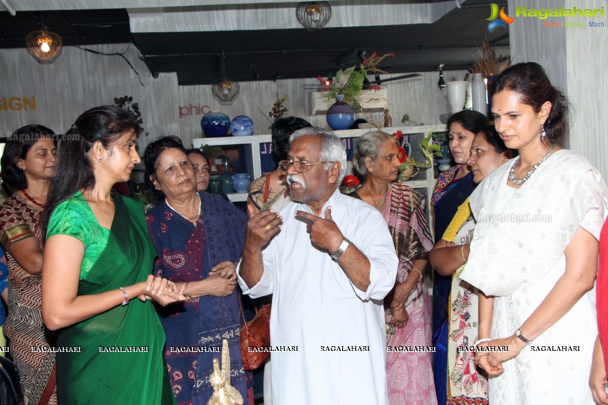 'Eucalyptus & Ikebana' - An Ikebana Exhibition, Hyderabad