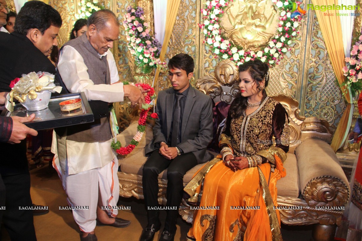 Ring Ceremony of Humit Agarwal-Purvaa Agarwal