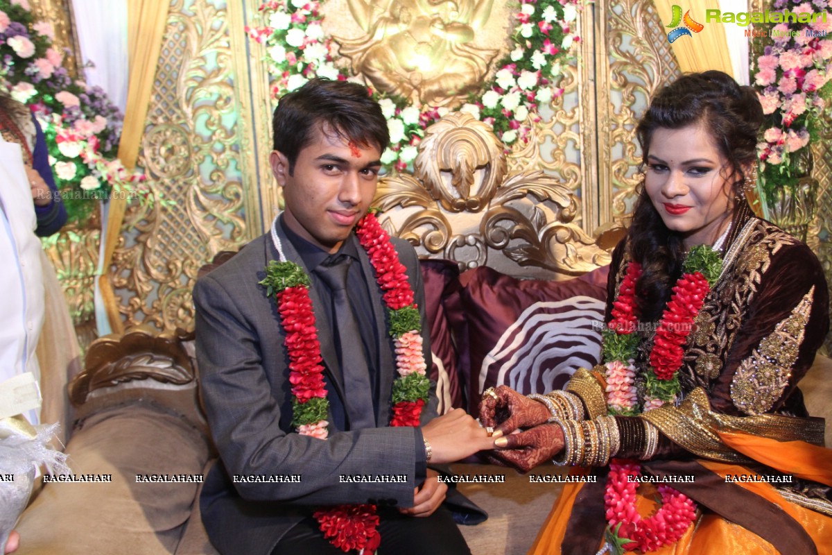 Ring Ceremony of Humit Agarwal-Purvaa Agarwal