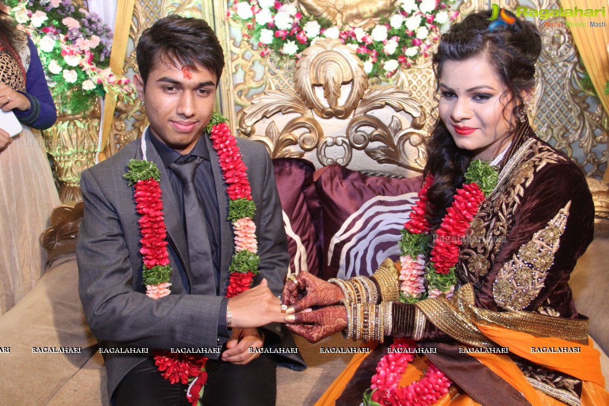 Ring Ceremony of Humit Agarwal-Purvaa Agarwal