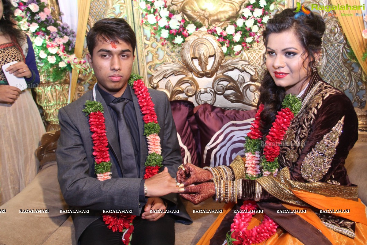 Ring Ceremony of Humit Agarwal-Purvaa Agarwal
