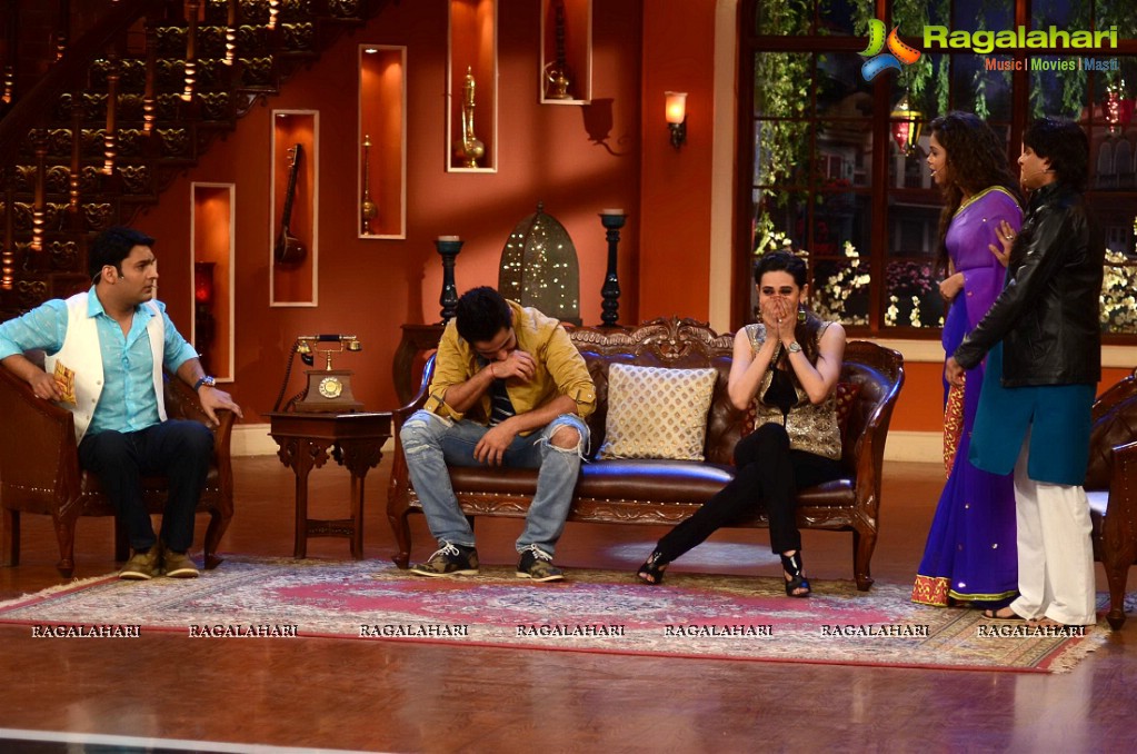 Karisma Kapoor and Armaan Jain on Comedy Nights with Kapil