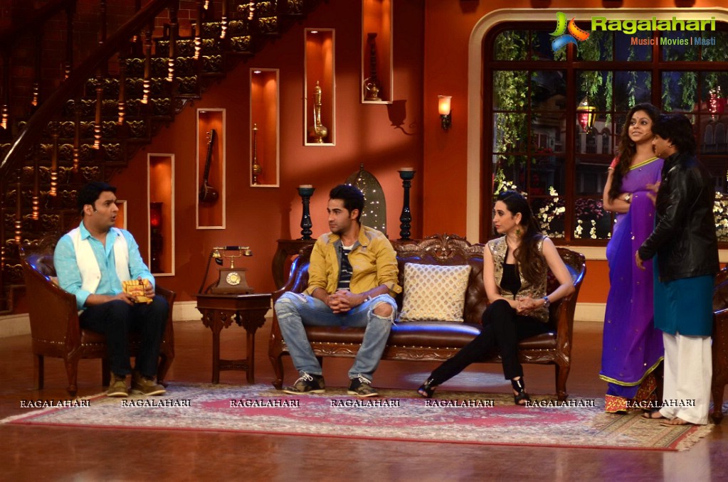 Karisma Kapoor and Armaan Jain on Comedy Nights with Kapil