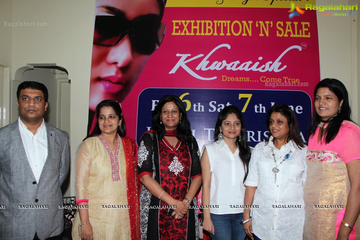 Khwaaish Exhibition n Sale Curtain Raiser (June 2014), Hyderabad