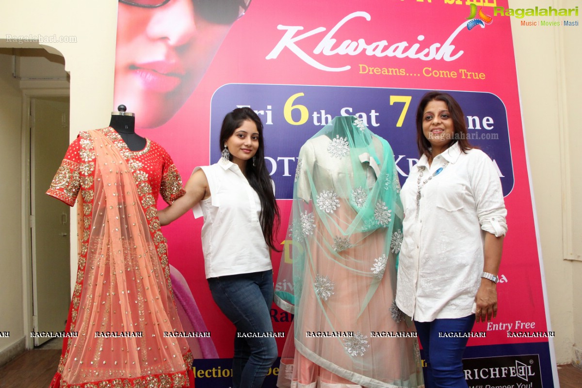 Khwaaish Exhibition n Sale Curtain Raiser (June 2014), Hyderabad