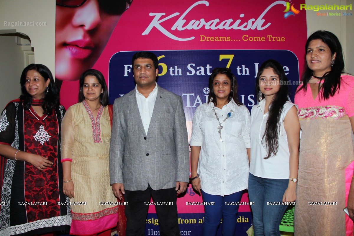 Khwaaish Exhibition n Sale Curtain Raiser (June 2014), Hyderabad