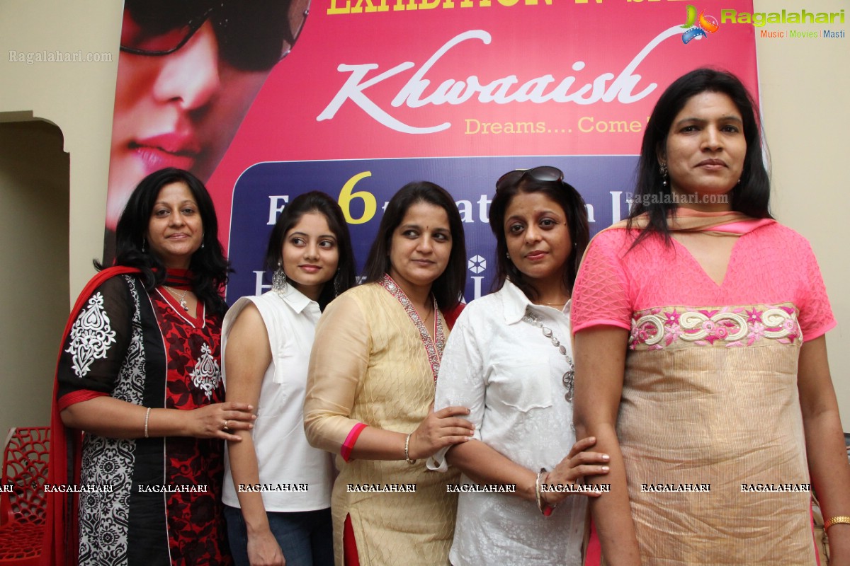 Khwaaish Exhibition n Sale Curtain Raiser (June 2014), Hyderabad