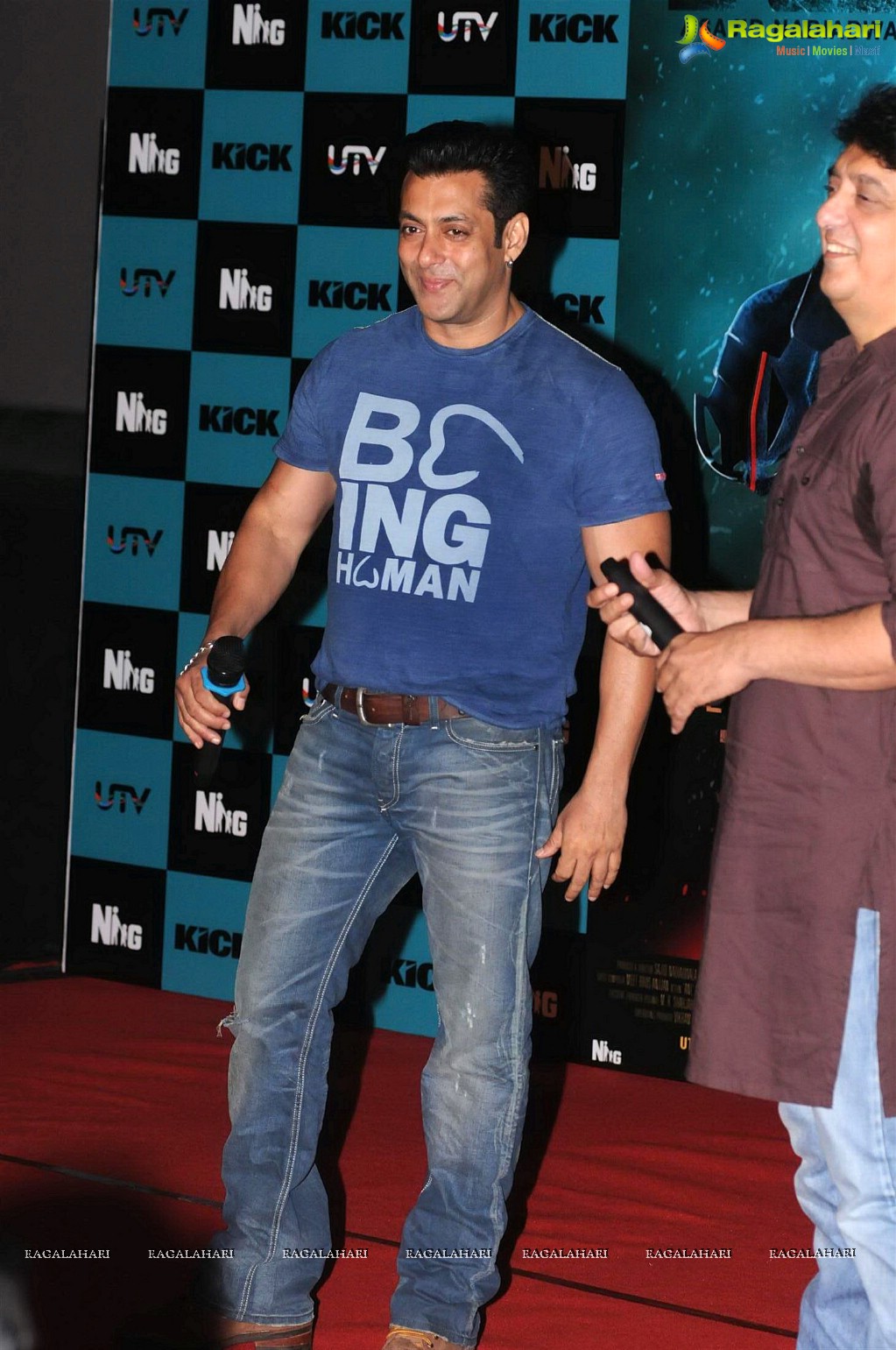 Salman Khan & Jacqueline Fernandez at Kick Song Jumme Ki Raat Launch