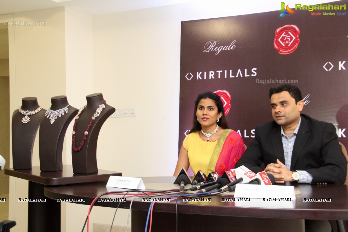 Kirtilals celebrates 75 years with its signature line-'Regale'