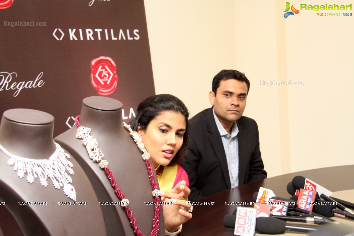 Kirtilals celebrates 75 years with its signature line-'Regale'