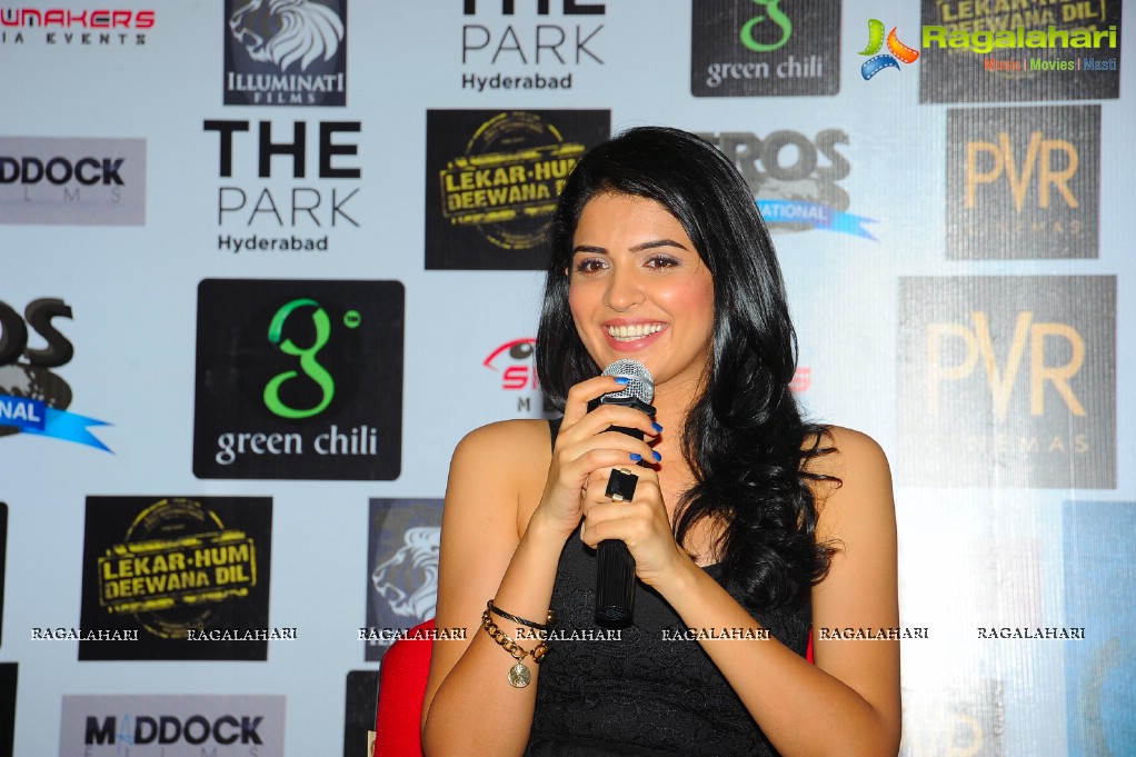 Lekar Hum Deewana Dil Press Meet, Hyderabad