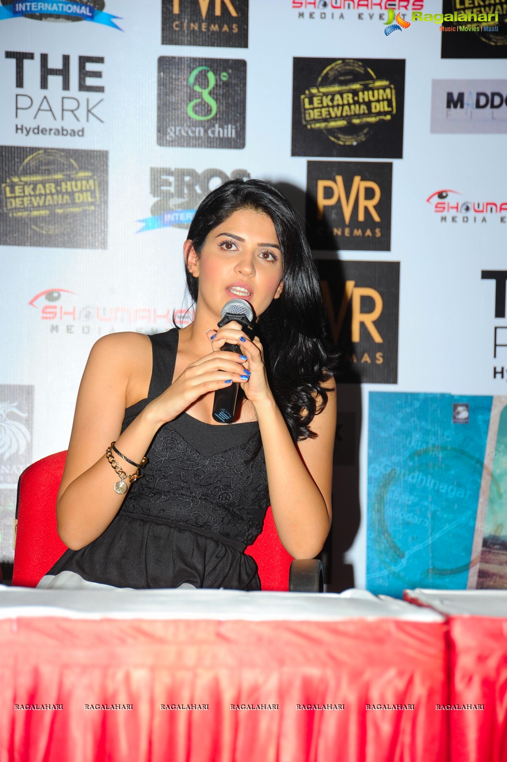 Lekar Hum Deewana Dil Press Meet, Hyderabad