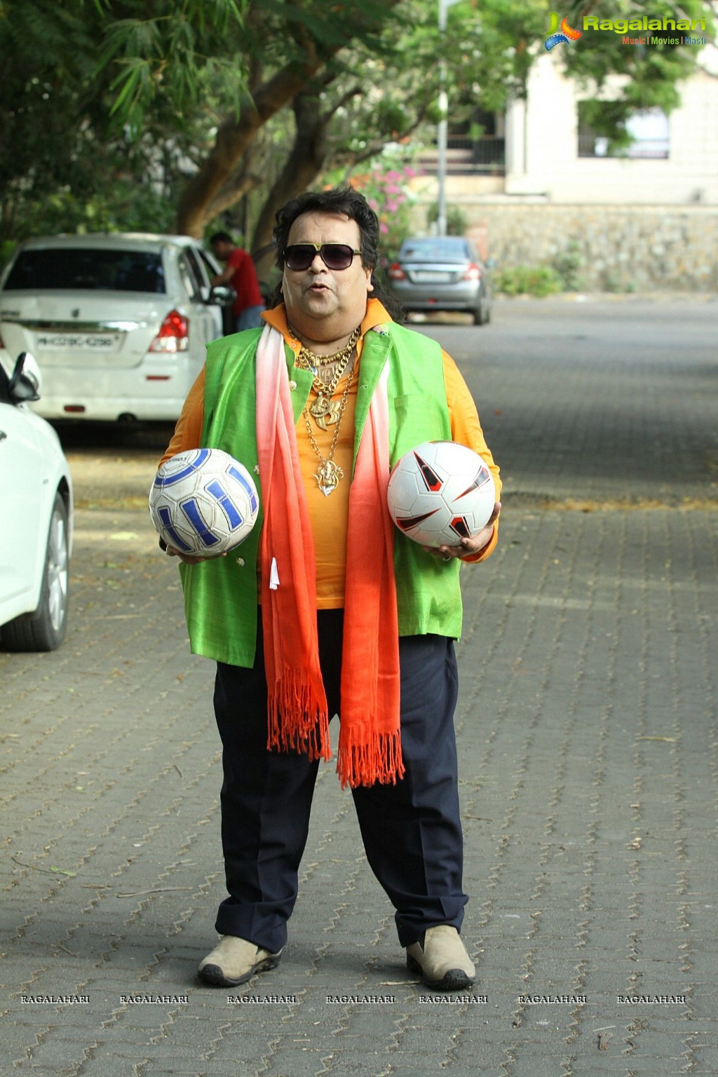 Bappi Lahiri launches Life of Football song for FIFA 2014