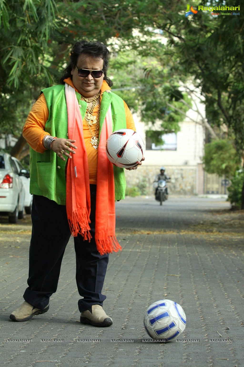 Bappi Lahiri launches Life of Football song for FIFA 2014