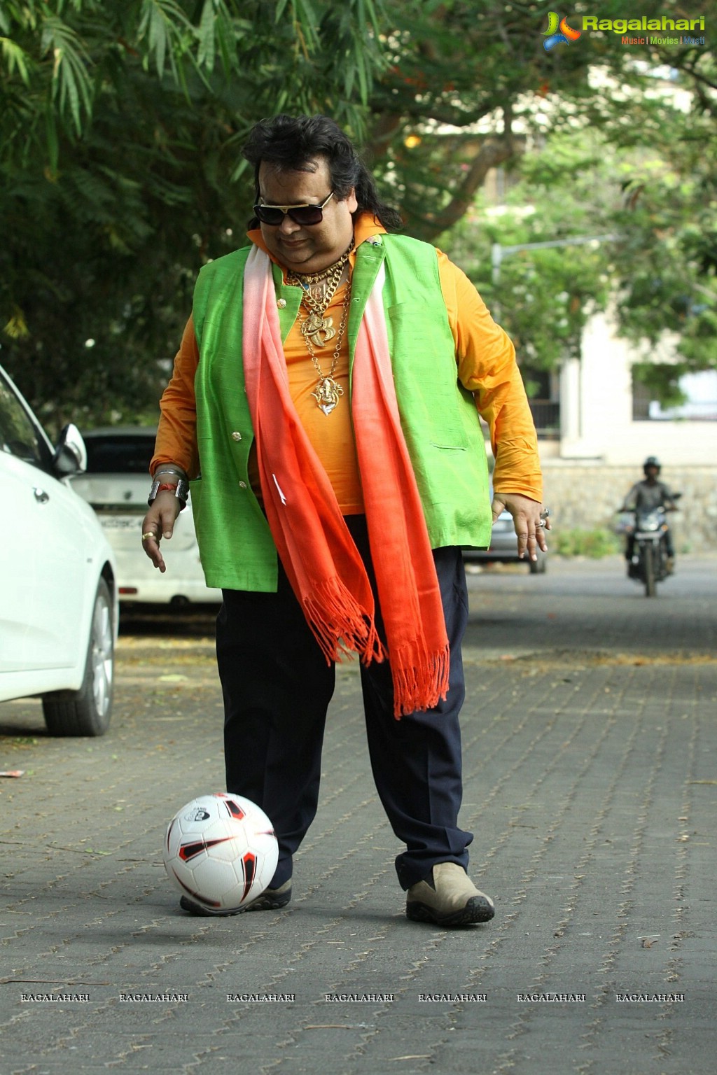 Bappi Lahiri launches Life of Football song for FIFA 2014