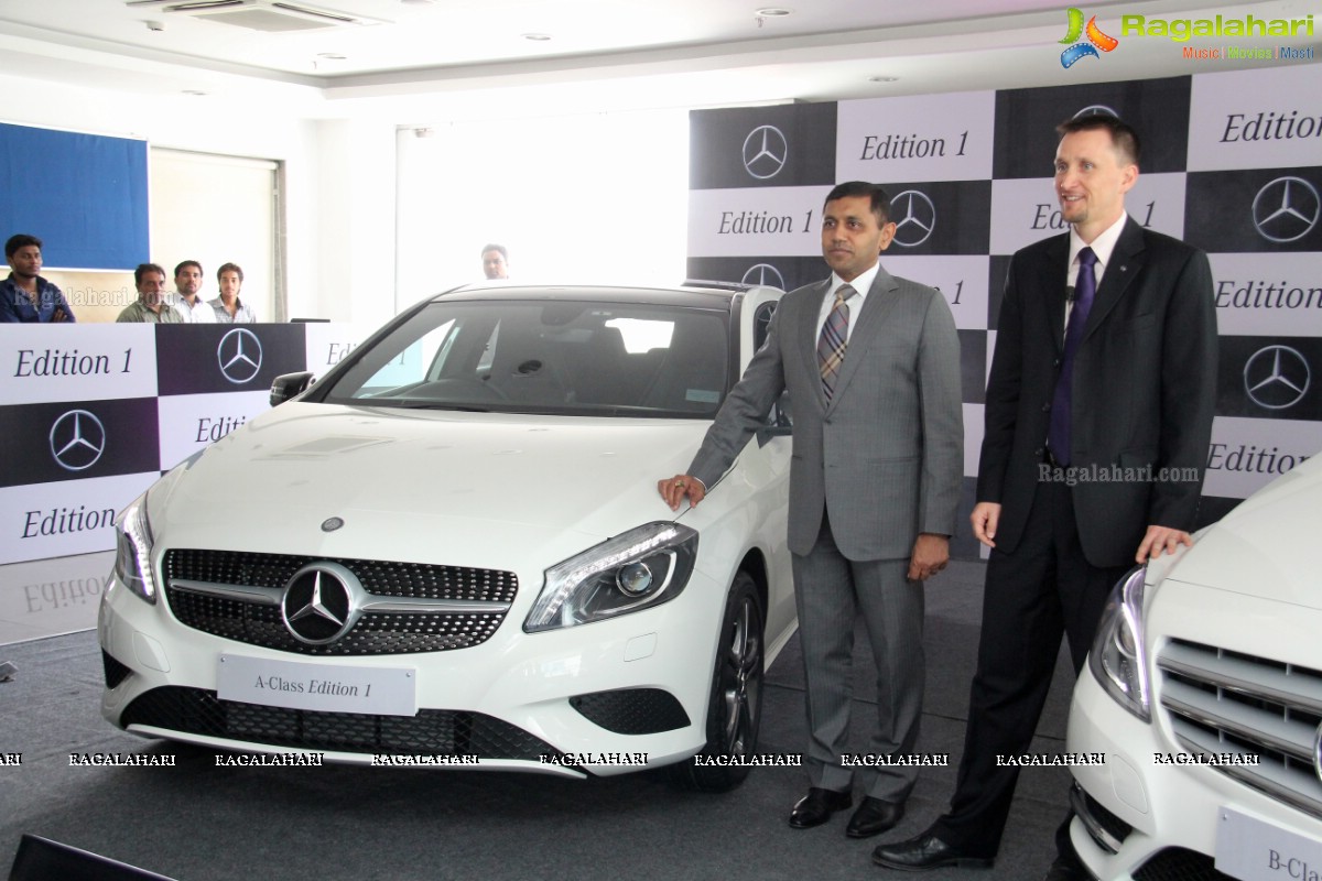 Mercedes Benz launches A-Class and B-Class ‘Edition 1’ in Hyderabad