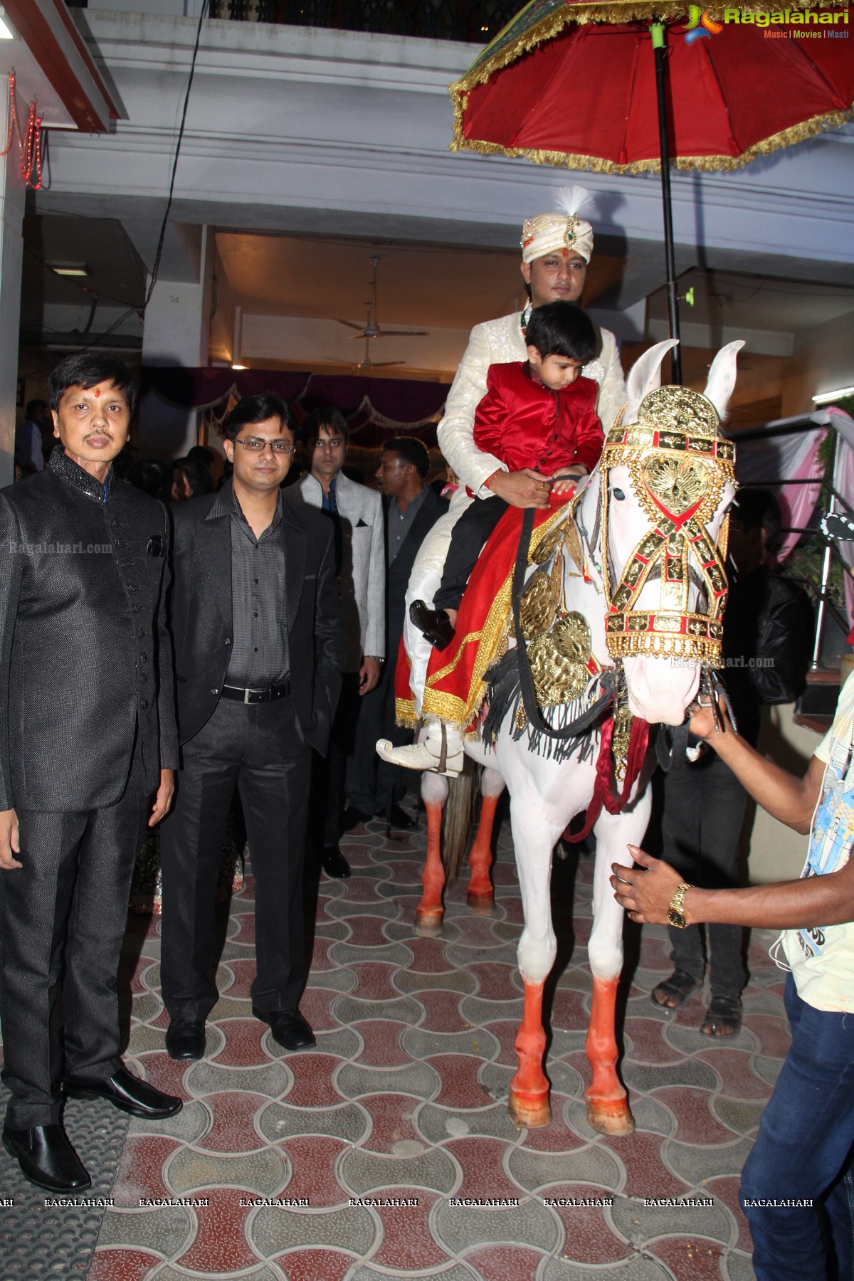 Navneet-Pooja Wedding Reception at Haryana Bhavan, Hyderabad