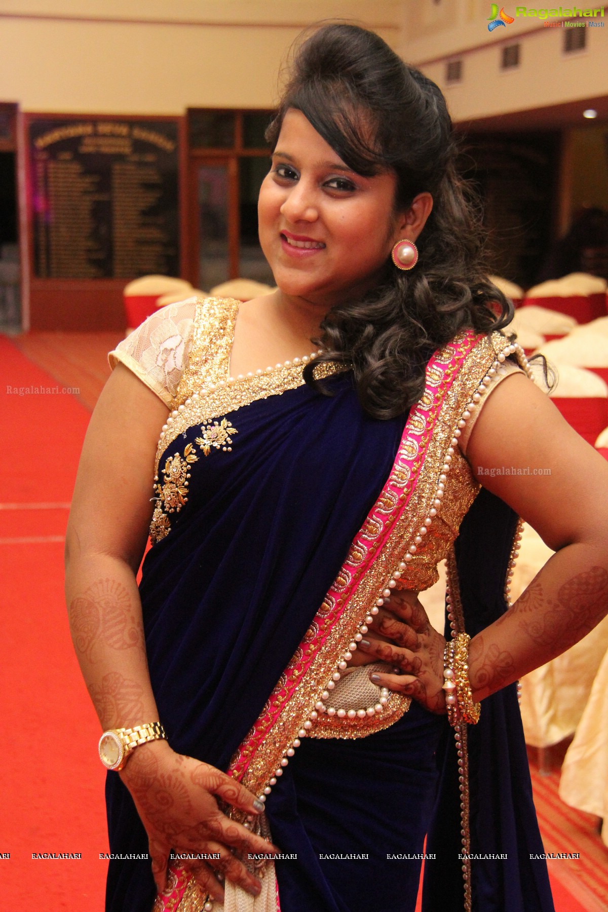 Navneet-Pooja Wedding Reception at Haryana Bhavan, Hyderabad