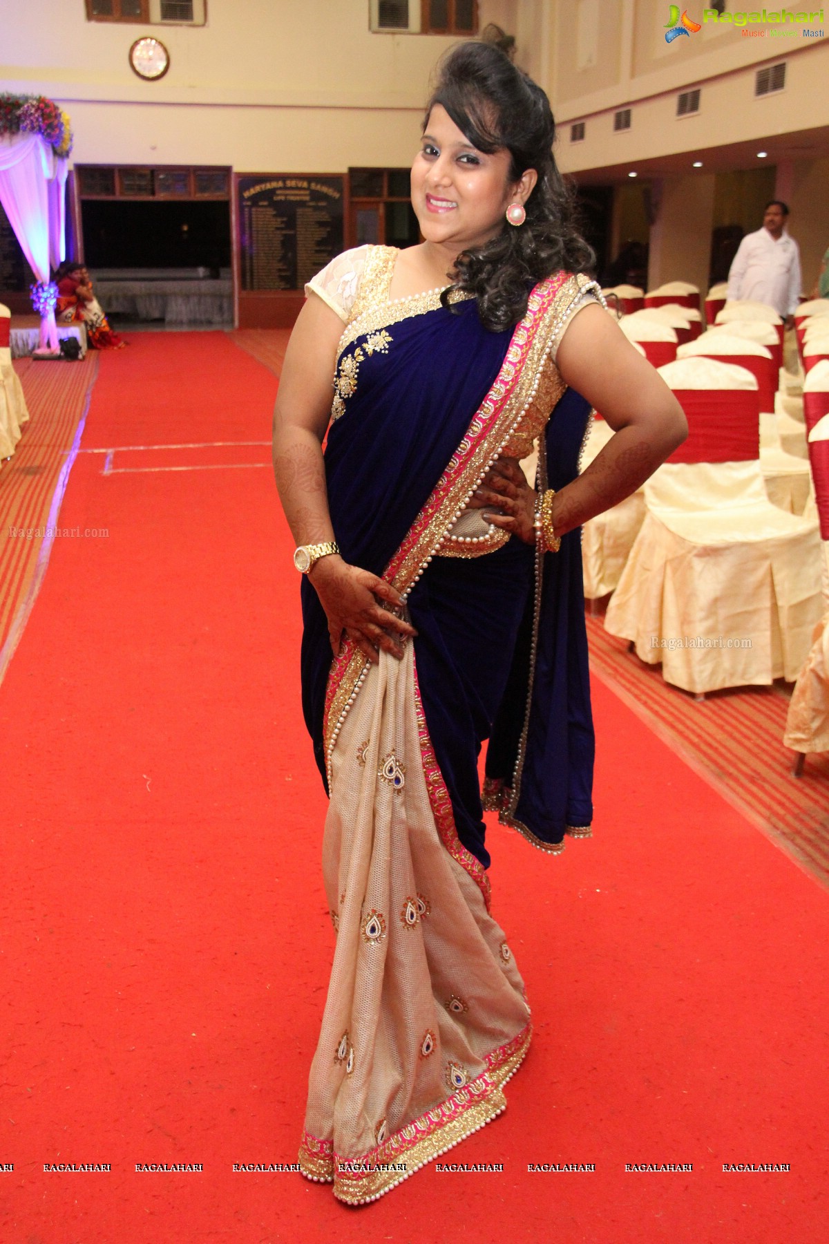 Navneet-Pooja Wedding Reception at Haryana Bhavan, Hyderabad