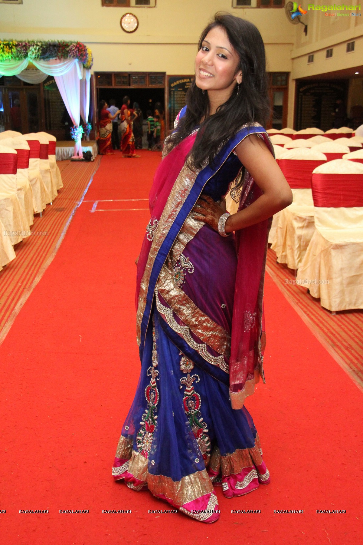 Navneet-Pooja Wedding Reception at Haryana Bhavan, Hyderabad