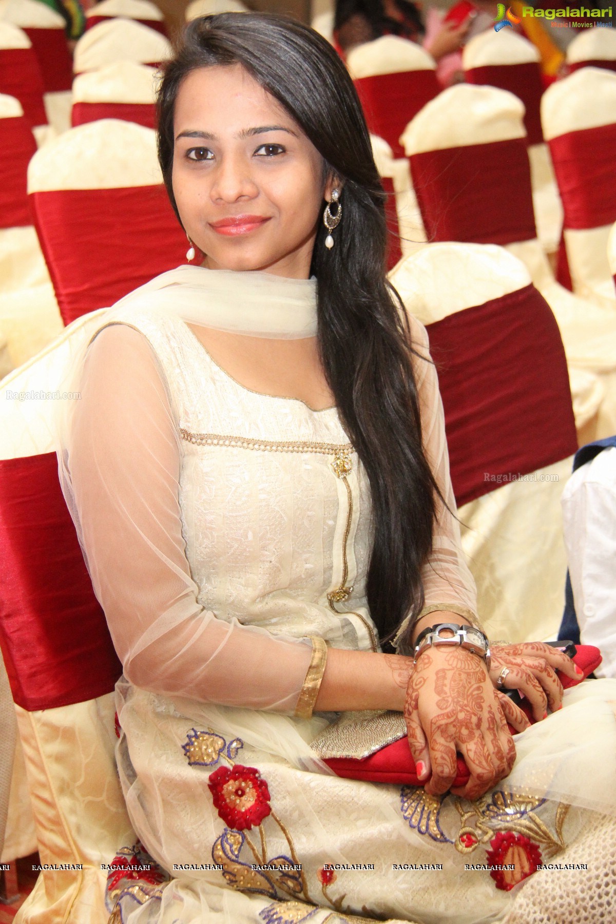 Navneet-Pooja Wedding Reception at Haryana Bhavan, Hyderabad