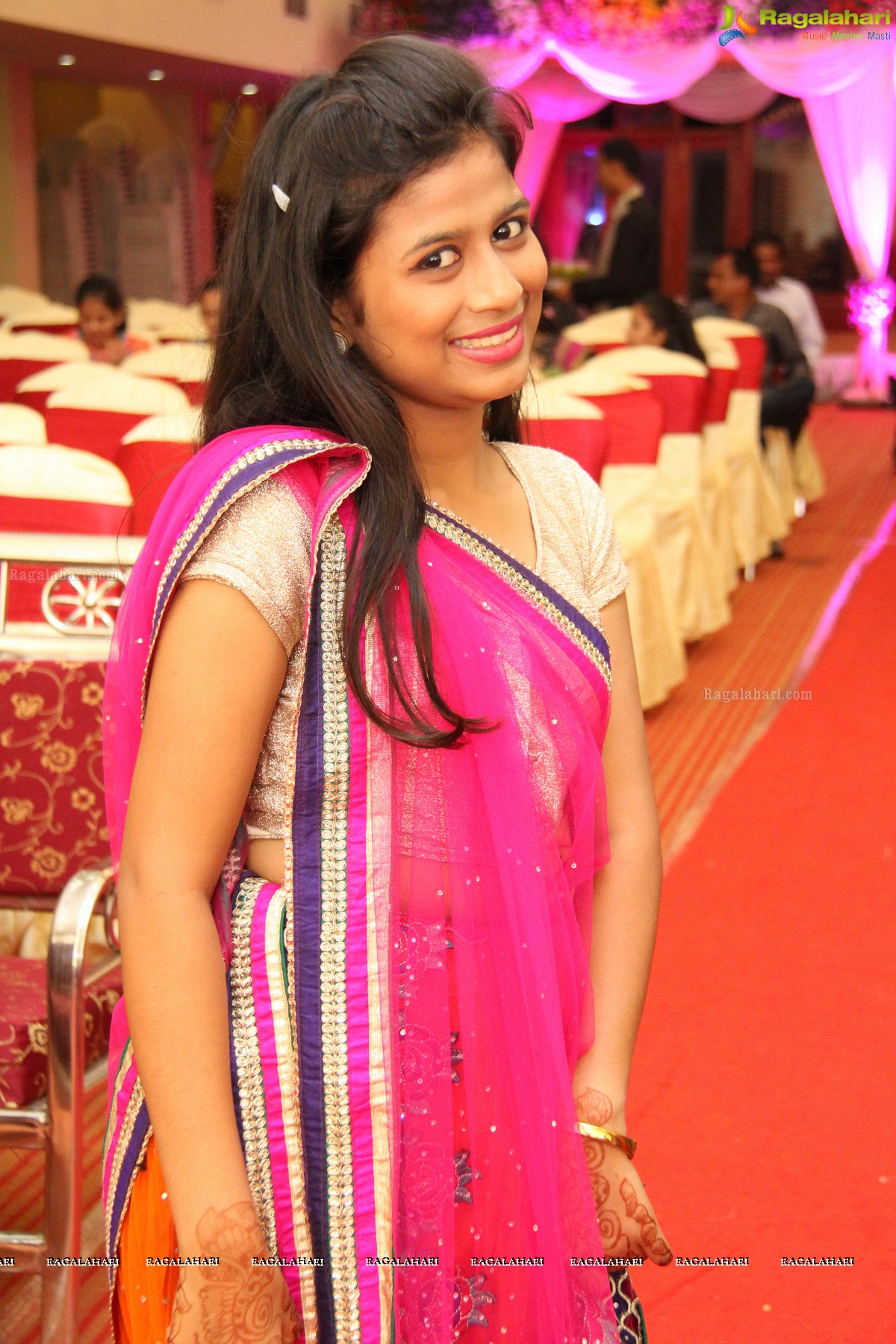 Navneet-Pooja Wedding Reception at Haryana Bhavan, Hyderabad