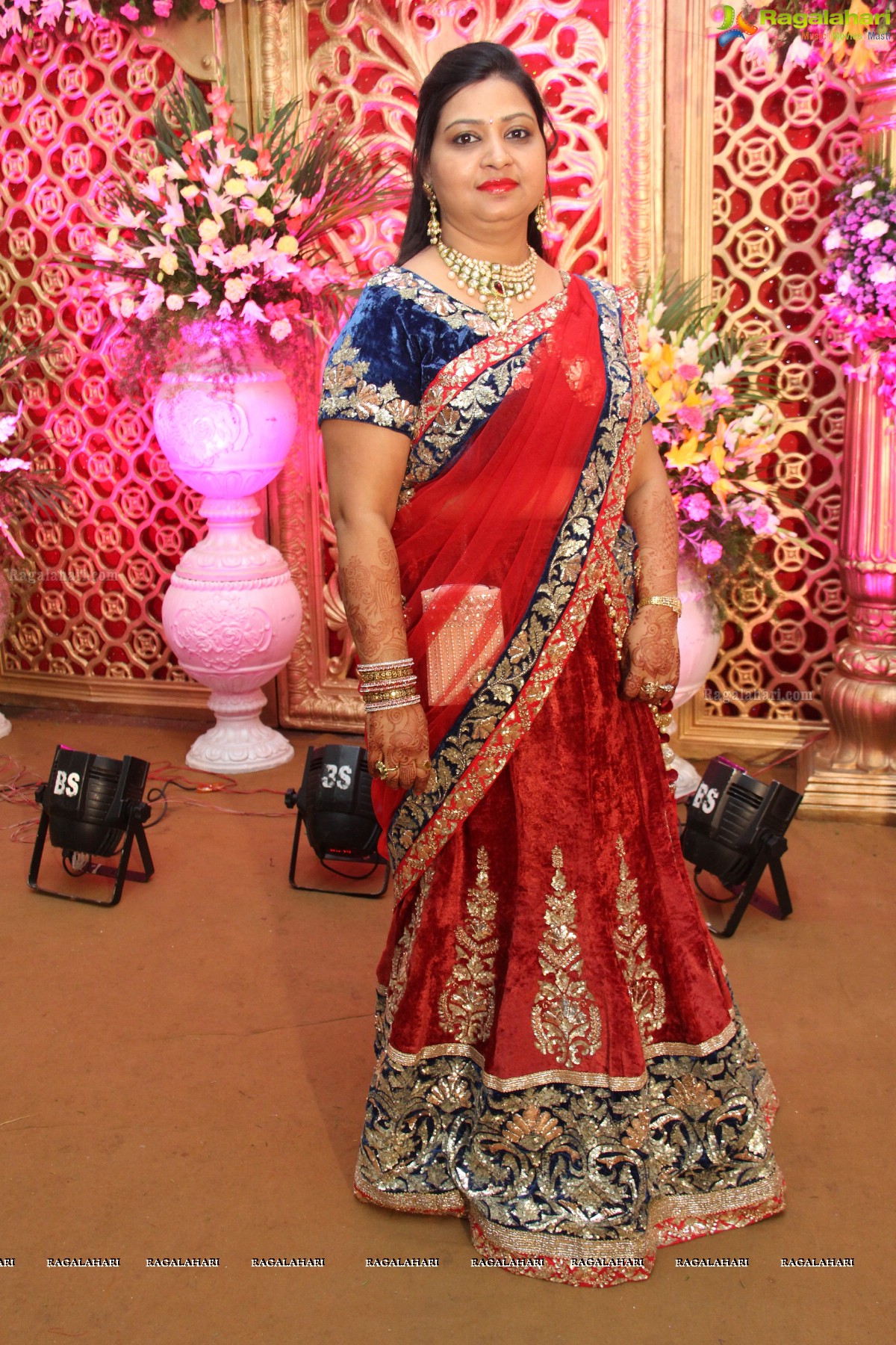 Navneet-Pooja Wedding Reception at Haryana Bhavan, Hyderabad