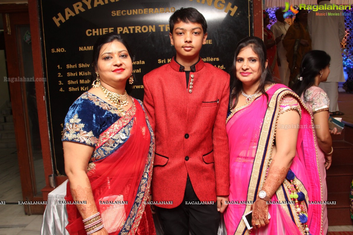 Navneet-Pooja Wedding Reception at Haryana Bhavan, Hyderabad