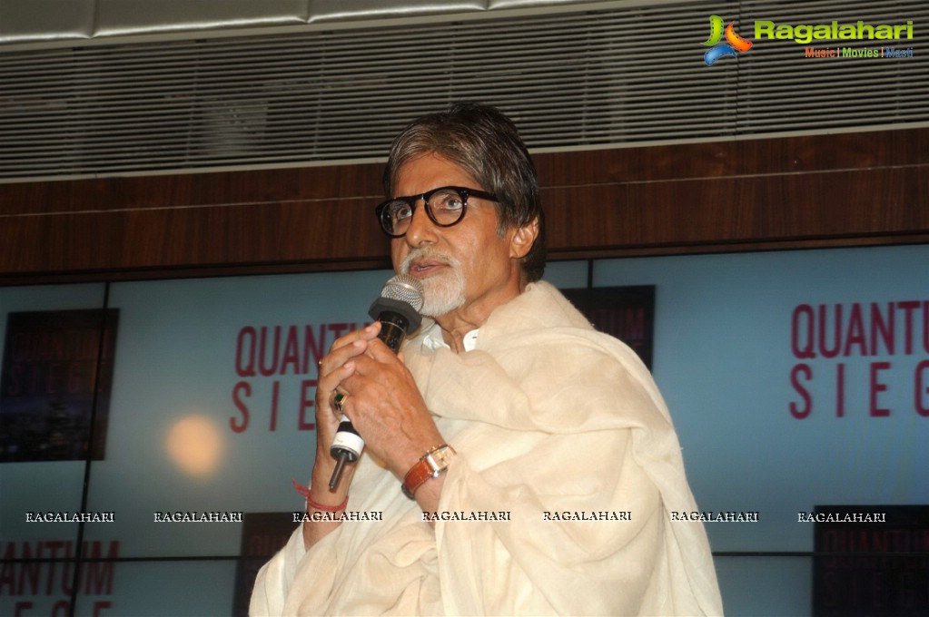 Amitabh Bachchan launches 'Quantum Siege' Book in Mumbai