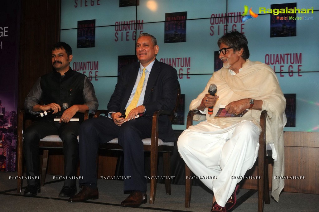 Amitabh Bachchan launches 'Quantum Siege' Book in Mumbai