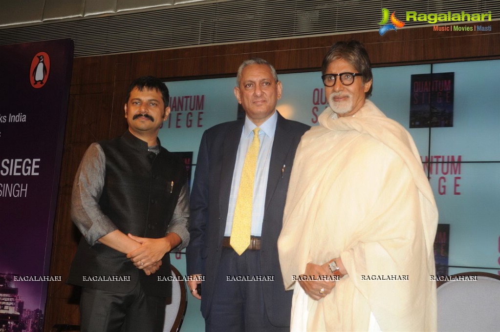 Amitabh Bachchan launches 'Quantum Siege' Book in Mumbai